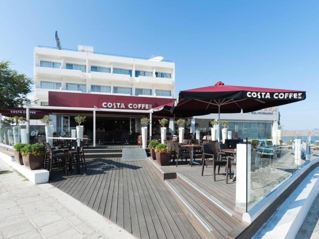 Constantinos The Great Beach Hotel Protaras Exterior photo Costa Coffee in Limassol, Cyprus