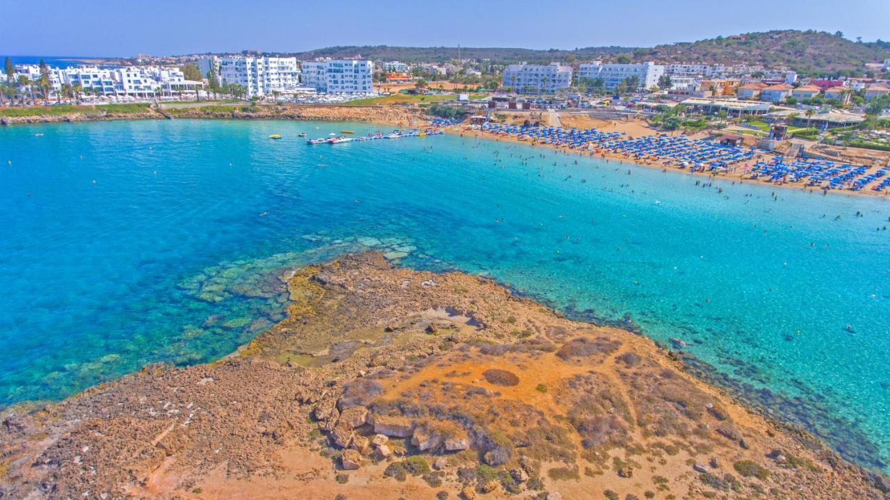 Constantinos The Great Beach Hotel Protaras Exterior photo The bay of Nissi Beach