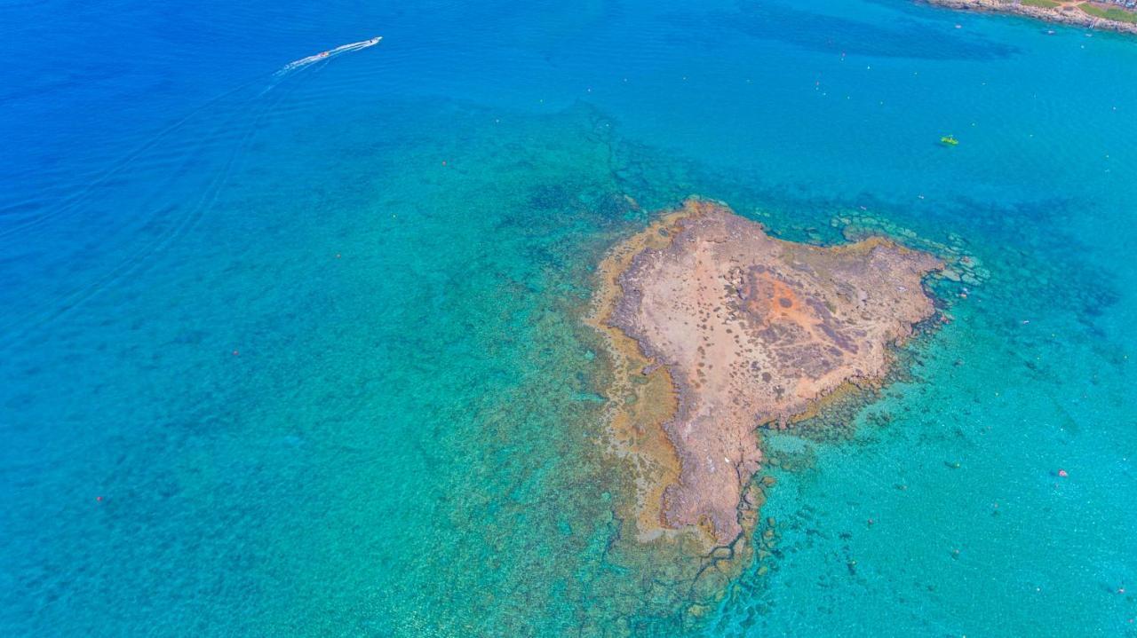 Constantinos The Great Beach Hotel Protaras Exterior photo The islet of Agia Marina