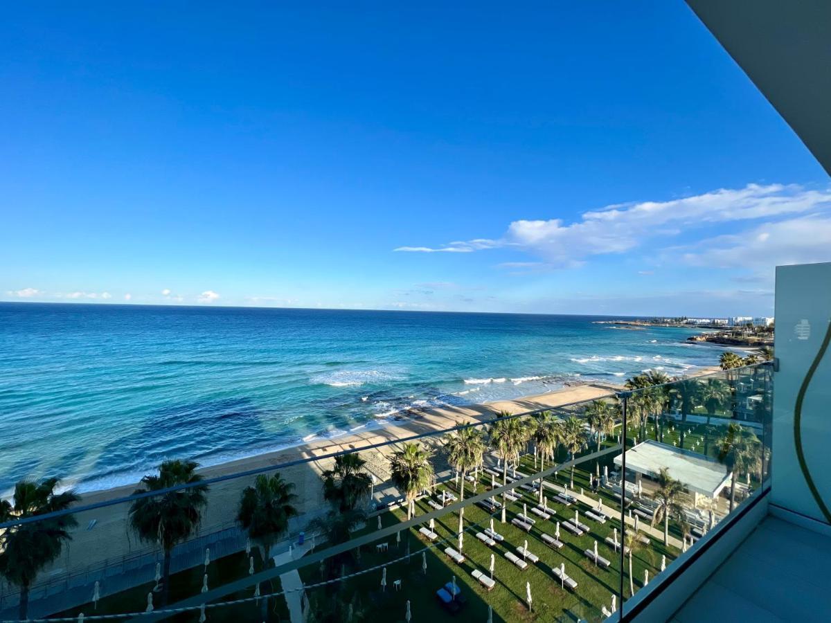 Constantinos The Great Beach Hotel Protaras Exterior photo View from the balcony of a room at the Hilton San Diego Bayfront